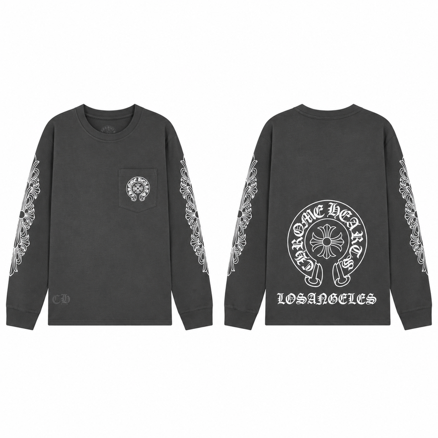 Gothic Script Chrome Hearts