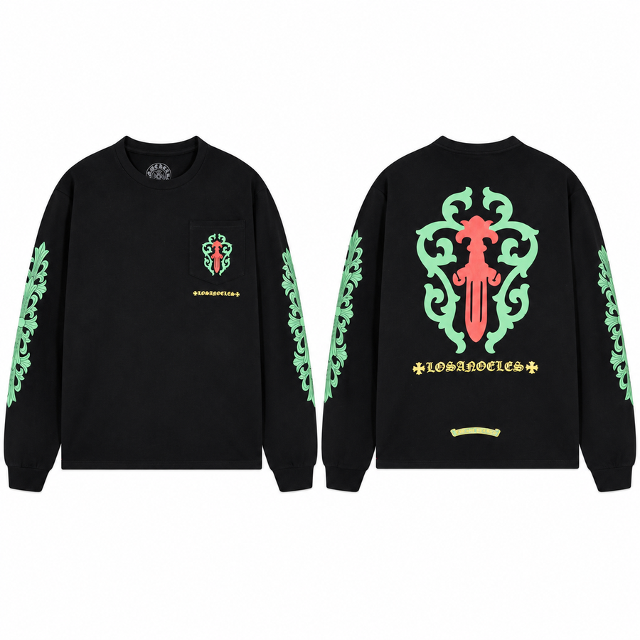 Gothic Script Chrome Hearts