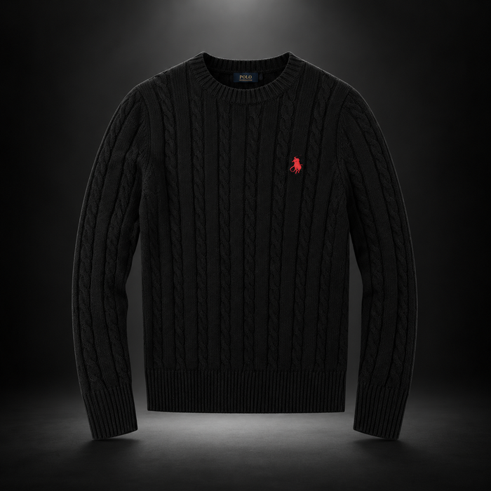 POLO RALPH LAUREN CABLE KNIT SWEATER