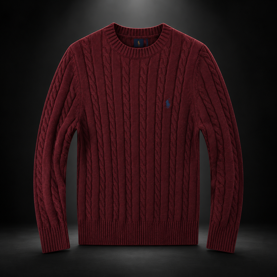 POLO RALPH LAUREN CABLE KNIT SWEATER