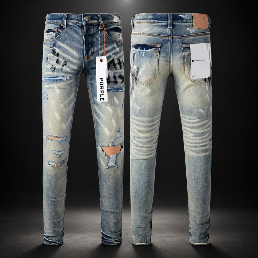 PURPLE SHATTER DENIM — DRIPCO