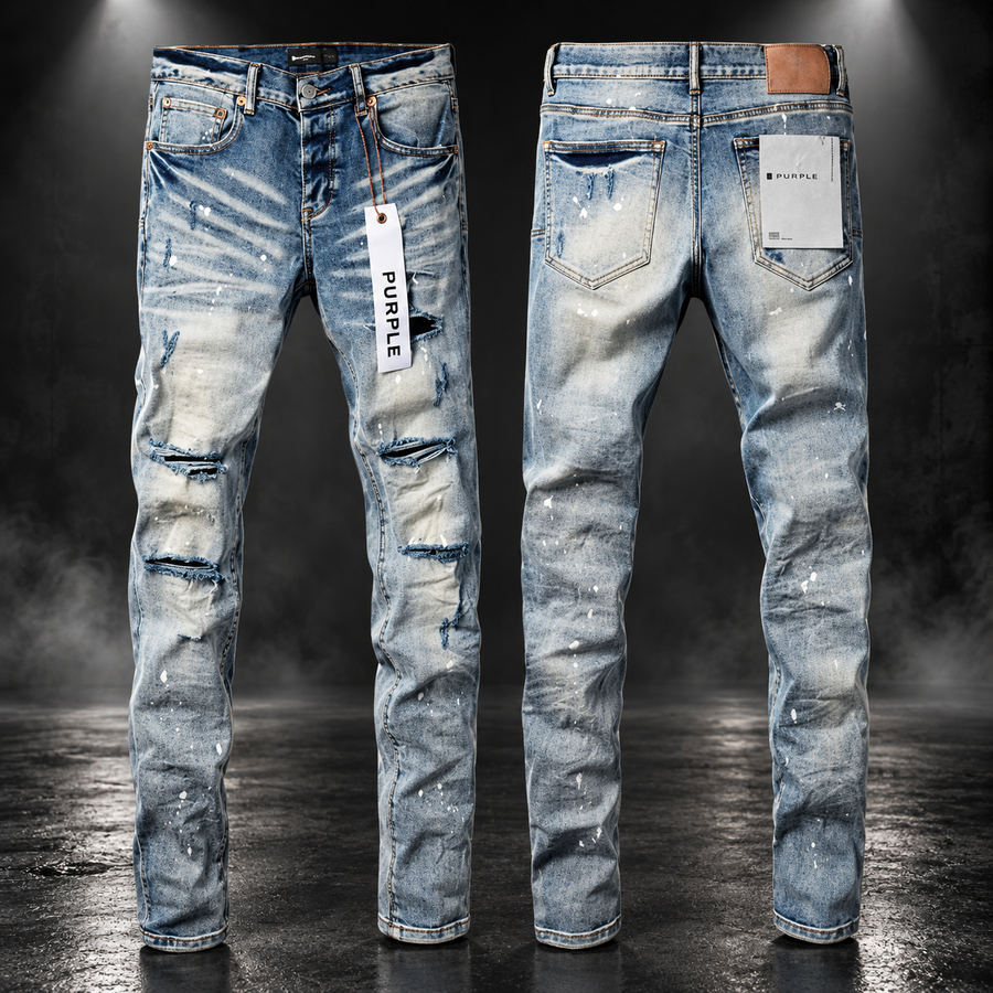 PURPLE SHATTER DENIM — DRIPCO