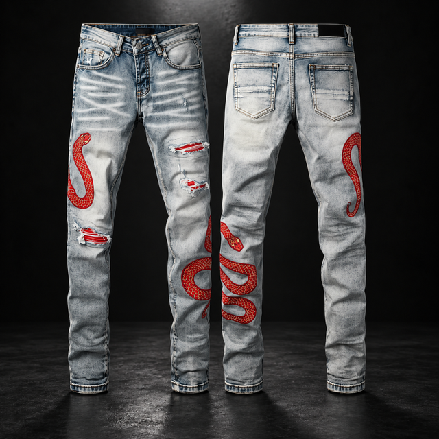 Amiri Snake Jeans