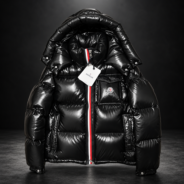 Moncler Maya Glossy Puffer Jacket