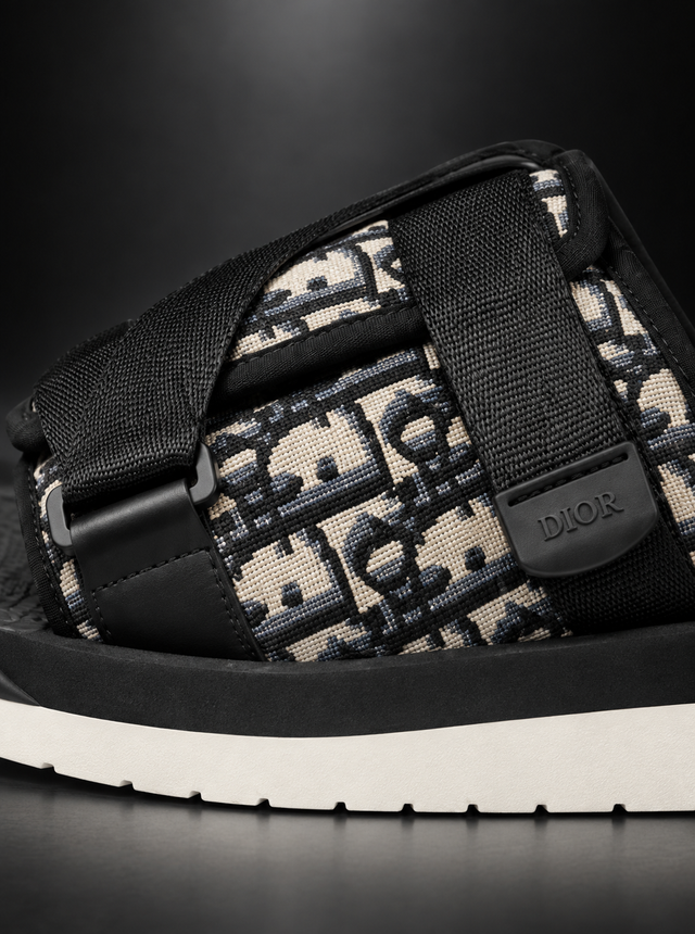 Dior Alpha Oblique Jacquard Slide